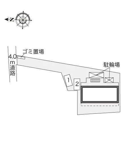 ★手数料０円★所沢市北秋津　月極駐車場（LP）